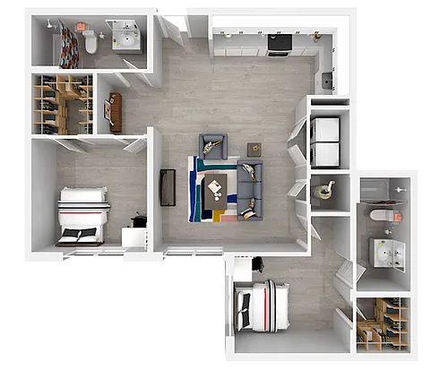Floor plan B1