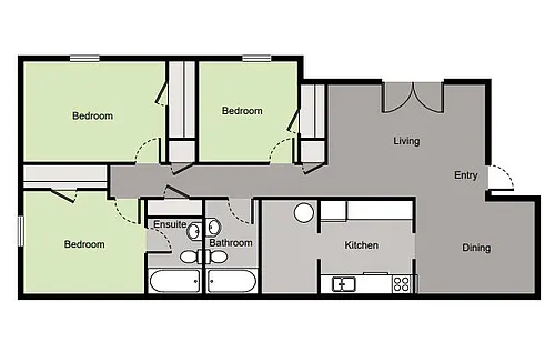 Floor plan The Ruby