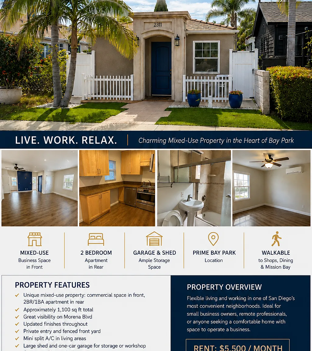 2 bed, 800 sqft, $3,295 — Photo 2