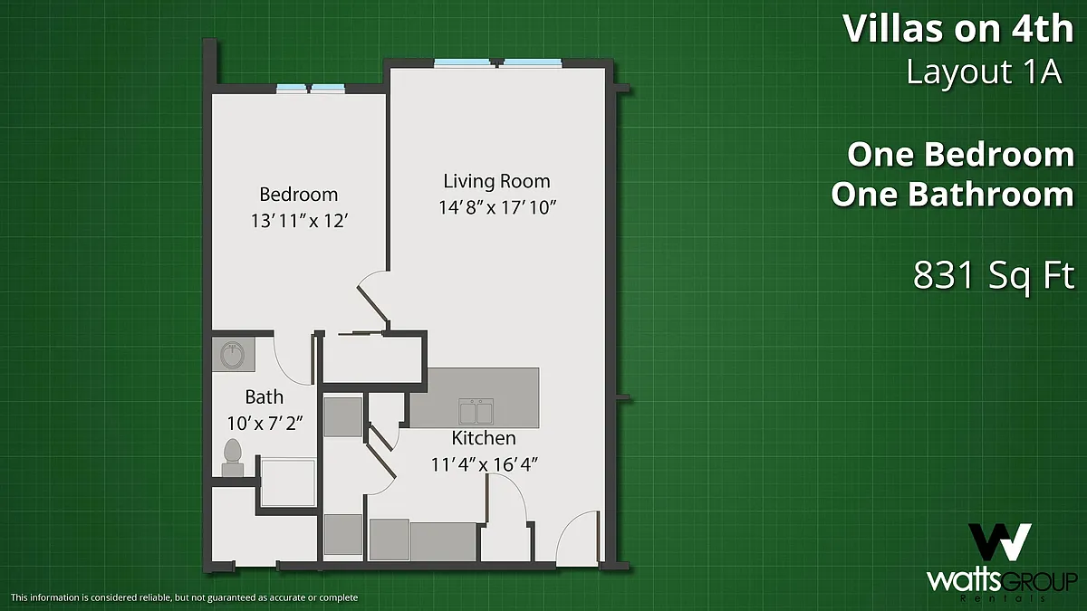 Floor plan Layout 1A