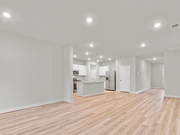 Living-room-dining and kitchen