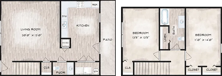 Dogwood Deluxe Floorplan Diagram