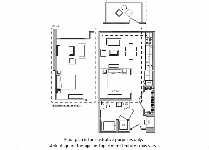 Floor plan B
