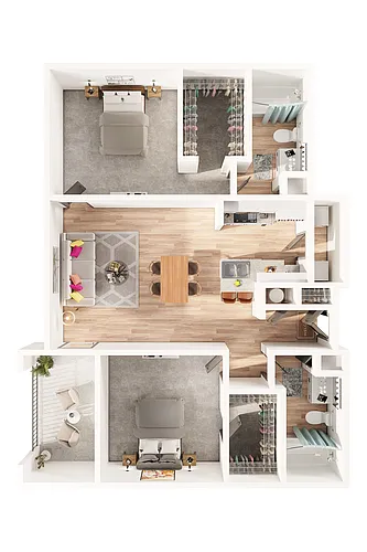 Floor plan B7