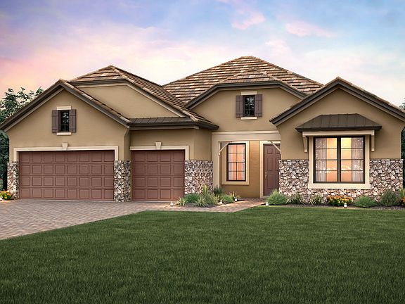 Exterior EC2B with covered entryway