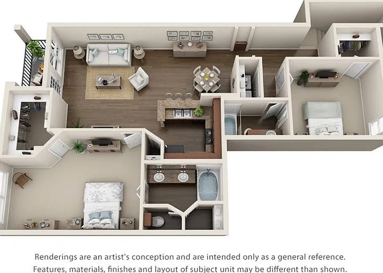 2 Bedroom | 2 Bath | 1381 SF | Attached Garage | Level 2 2 Bedroom | 2 Bath | 1381 SF | Attached Garage | Level 2