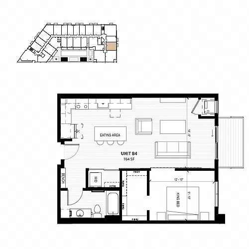 Floor plan BULLETIN