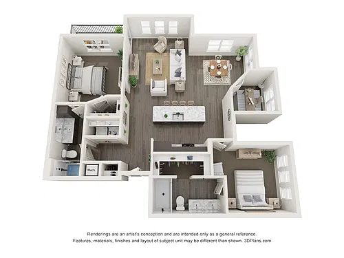 Floor plan D2