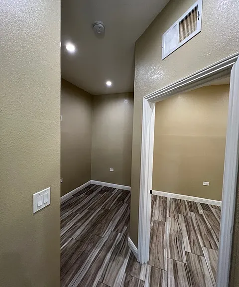 Bedroom and small reading space