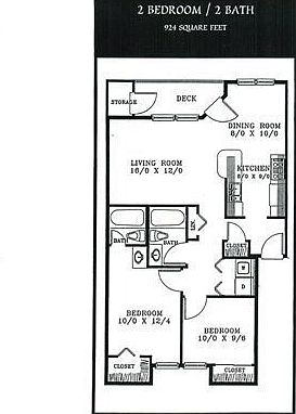 2 BR layout