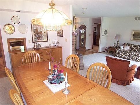 Formal dining area