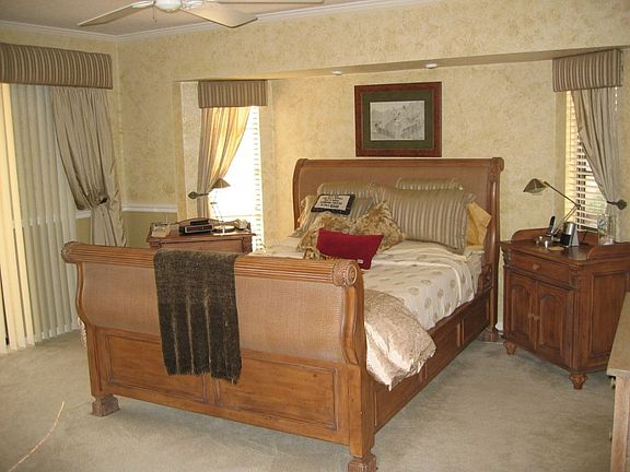 Master Bedroom opens to Pool