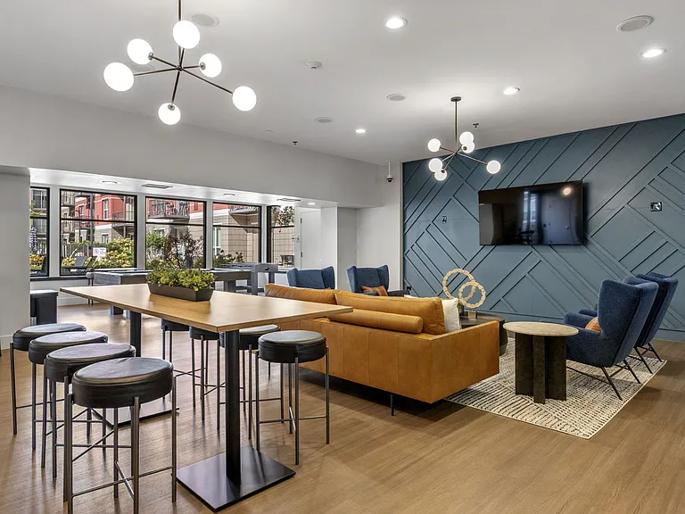 Community Clubhouse at Avant at the Arboretum Apartments in Lisle, IL 60532