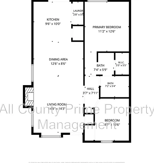 2 bed, 1.5 bath, 936 sqft, $1,750 — Photo 2