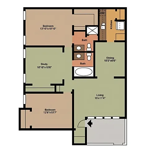 Floor plan B2