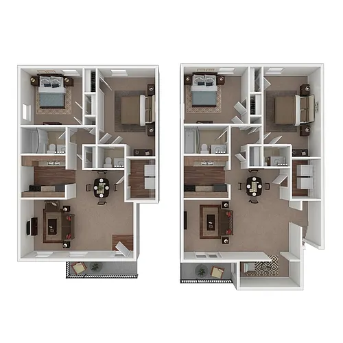 Floor plan 2 Bedroom