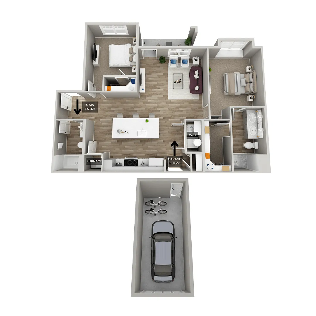 Floor plan Colt (Lower)