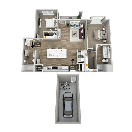 Floor plan Colt (Lower)