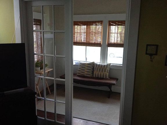 Sun room when you first walk in house