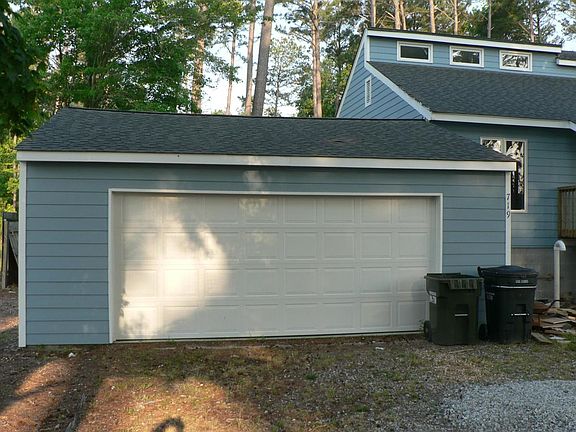 Two car garage