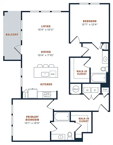 Floor plan B2