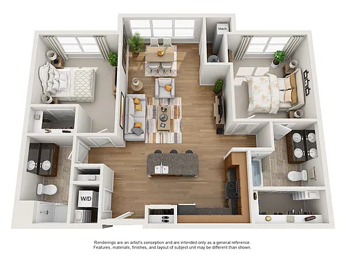 Floor plan The Duchess
