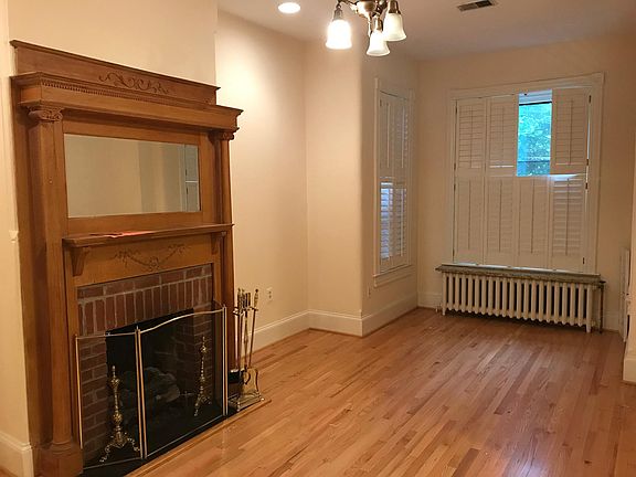 Living area with gas fireplace