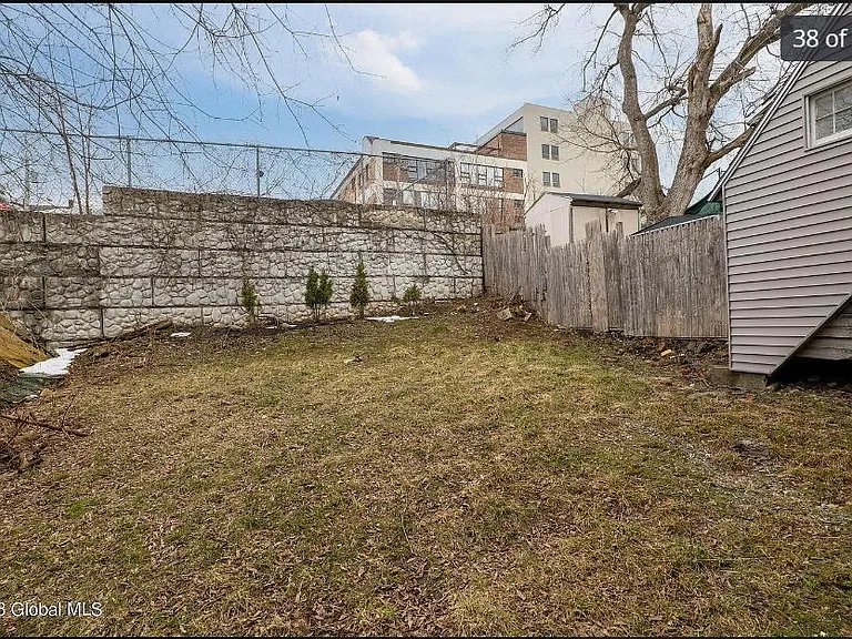 full view of backyard.