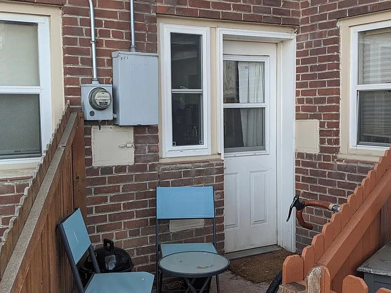 Back patio