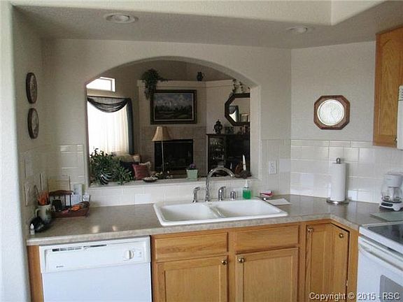 14x12 Kitchen with hardwood floor, bay window & all appliances.