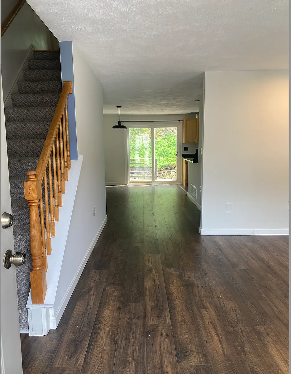 family room leading to kitchen - 12 Oak Ridge Dr #3