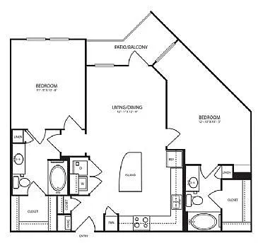 Floor plan B1-1