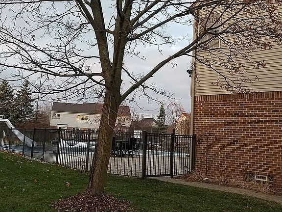 side of house - pool