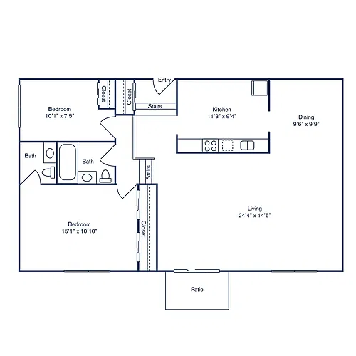 Floor plan TEN35
