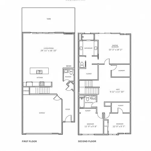 Floor plan The Beadle