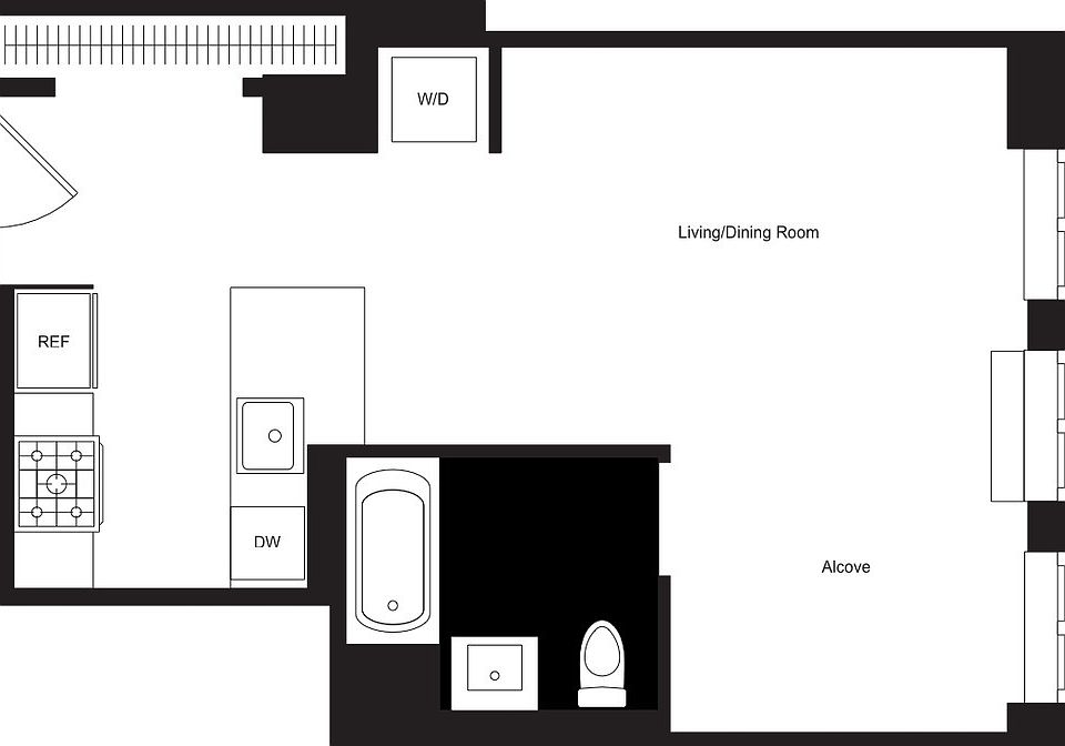 2nd image of 261 Hudson St APT 7K