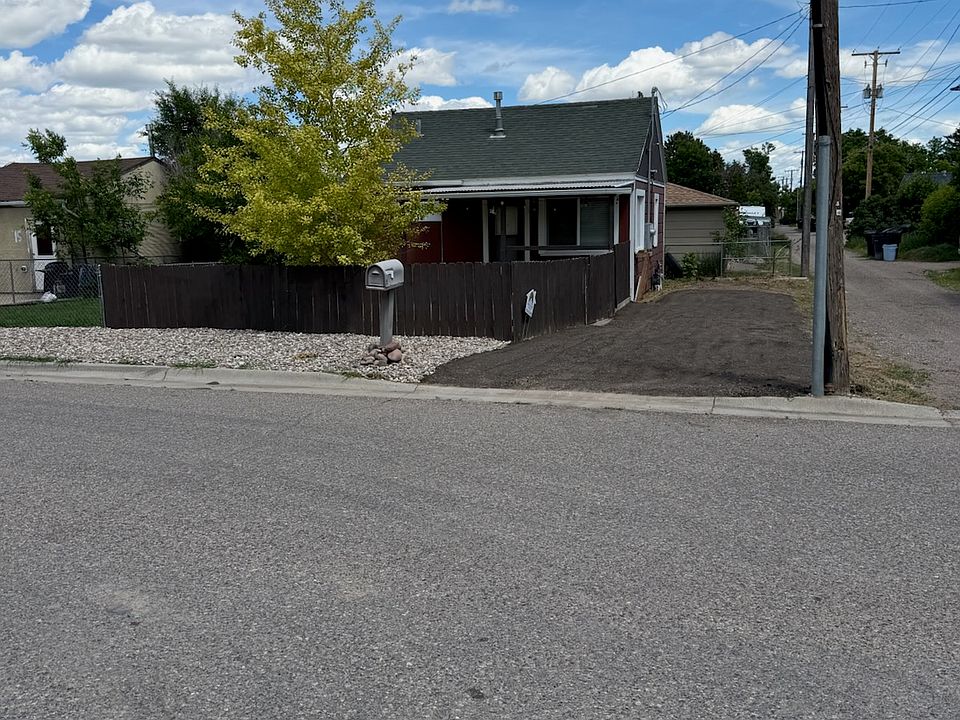 Outside parking area