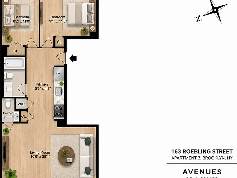 163 Roebling St #3 — Photo 2