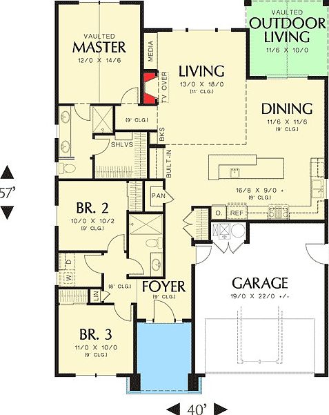 2nd image of 349 Antoine St Ste 1