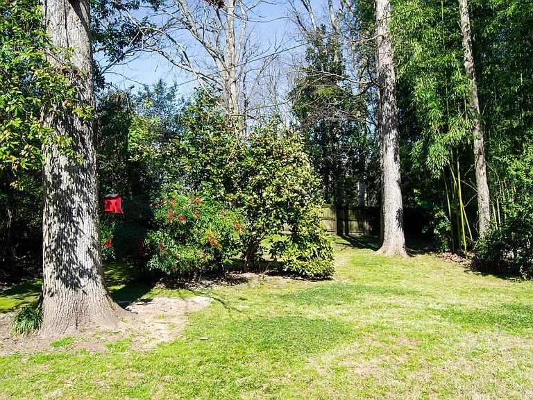 Deep backyard _ perfect for entertaining!