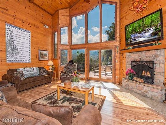 Gather in the lovely living room for movie night!