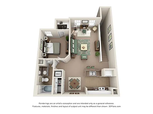 Floor plan A3 - The Utah
