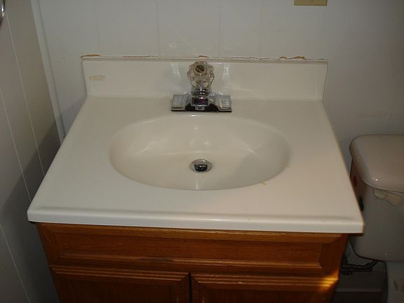 Basement sink