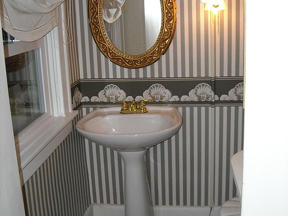 first floor half bath