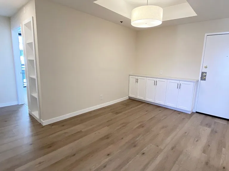 Dining area of apartment #201