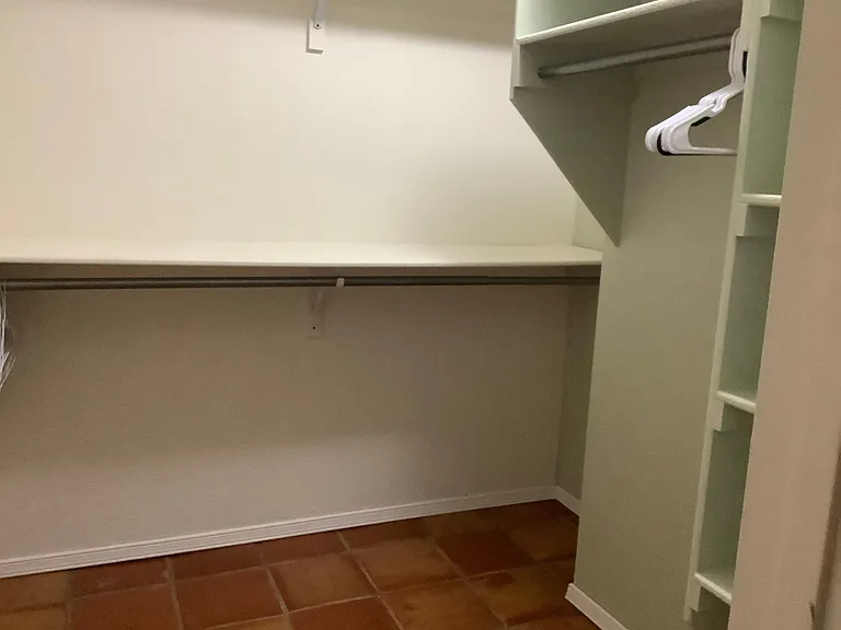 Primary bedroom closet
