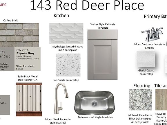 Cascade Interior Design Selections