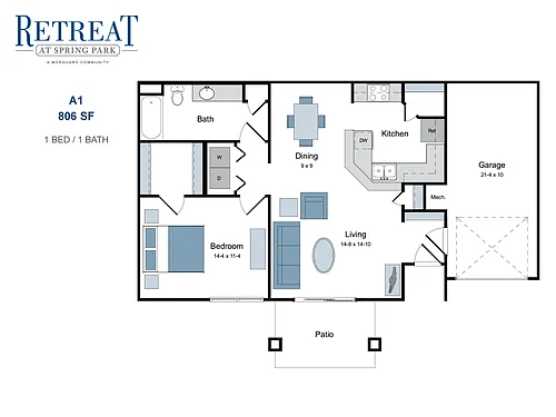 Floor plan A1