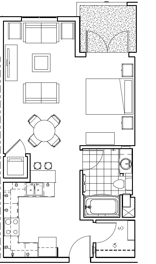 Floor plan D
