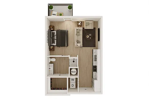 Floor plan AURA ADA